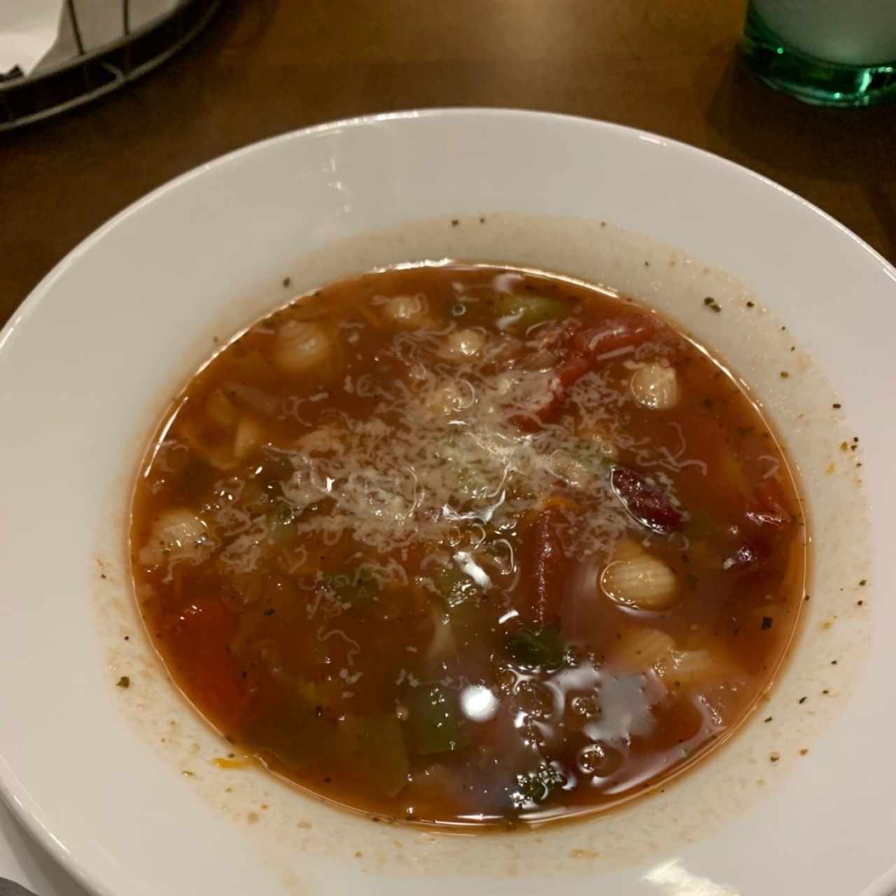 sopa de minestrone