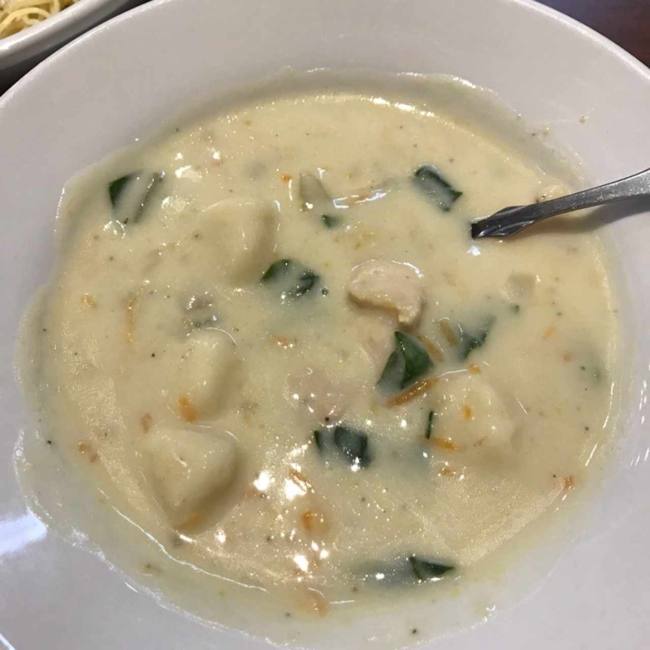 sopa de gnocchi