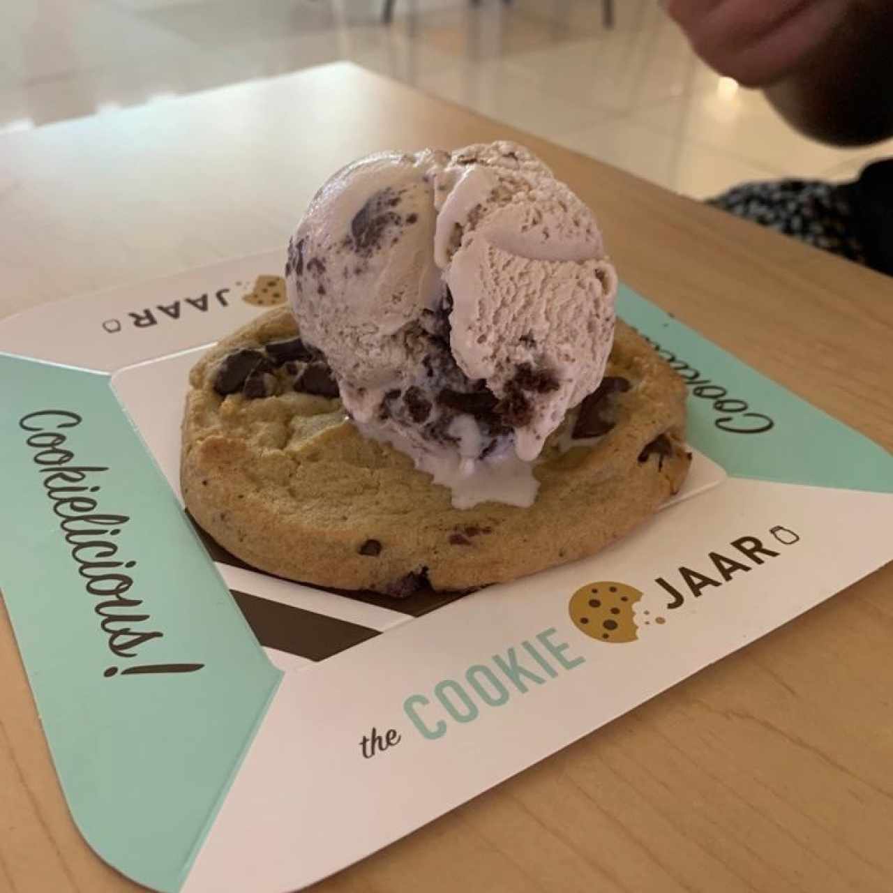 coockie con helado