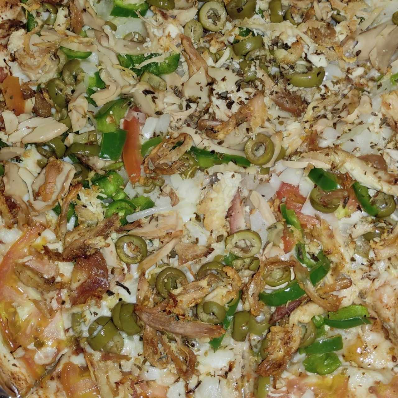 Pizza de combinación.