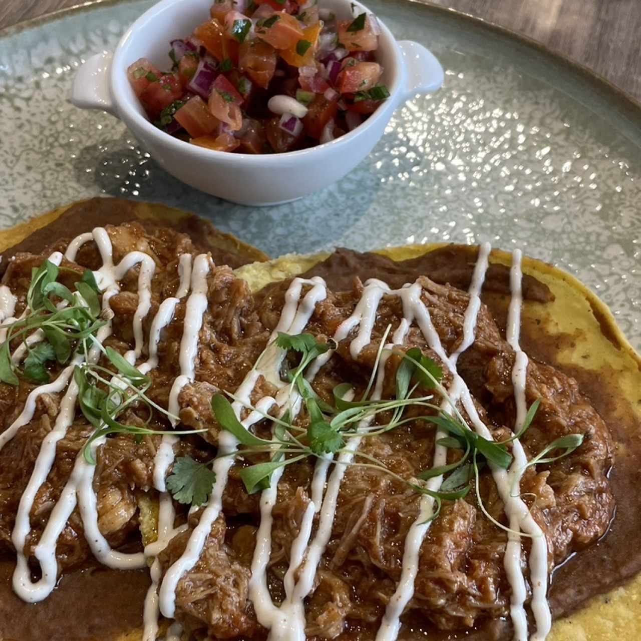 Tostadas de Pulled Pork