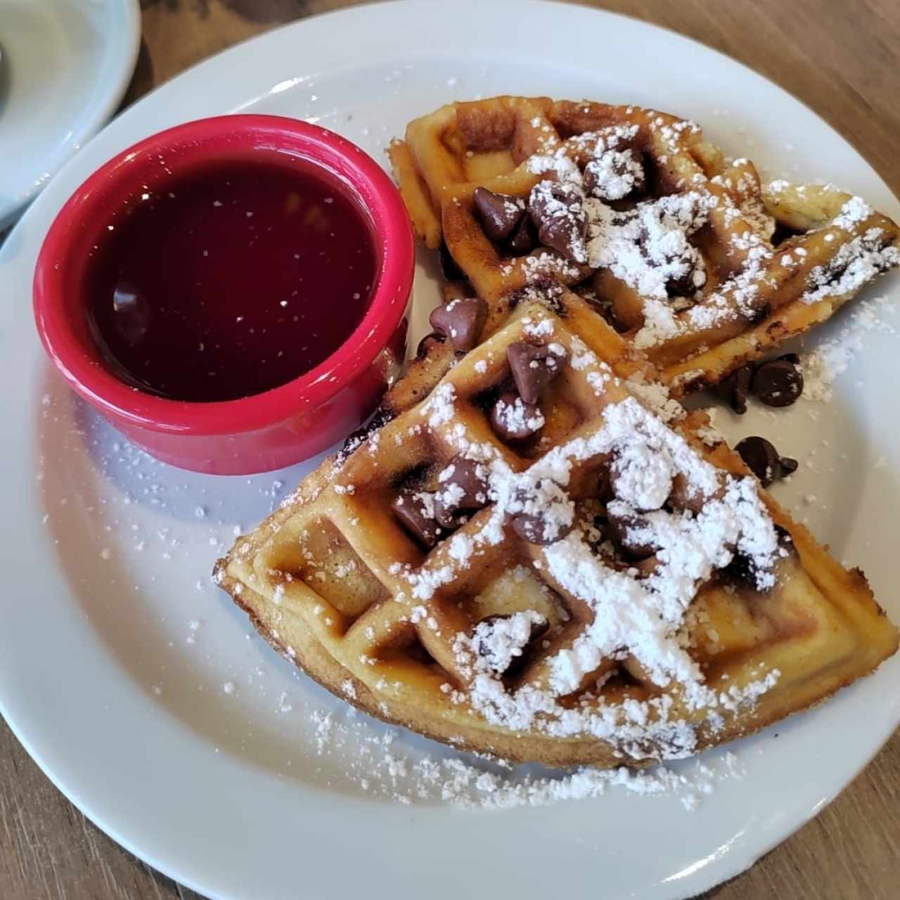 Kids Chocolate Chip Waffles