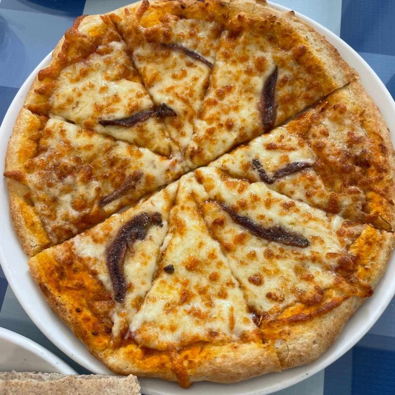 Pizza de anchoas