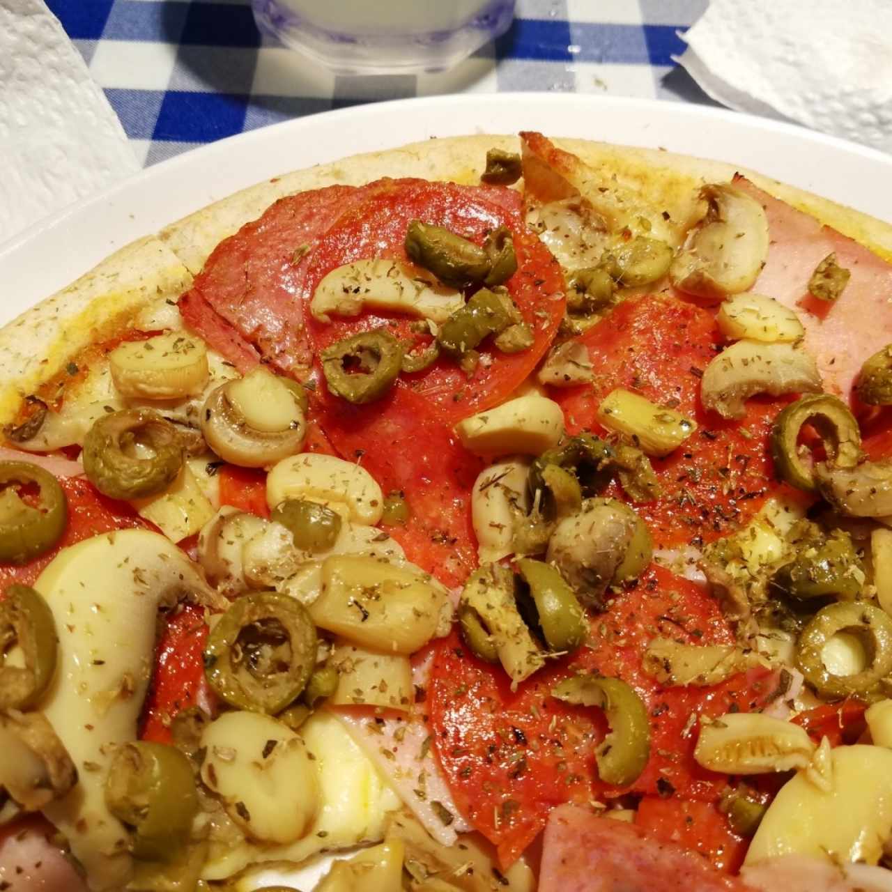 Pizza combinación 