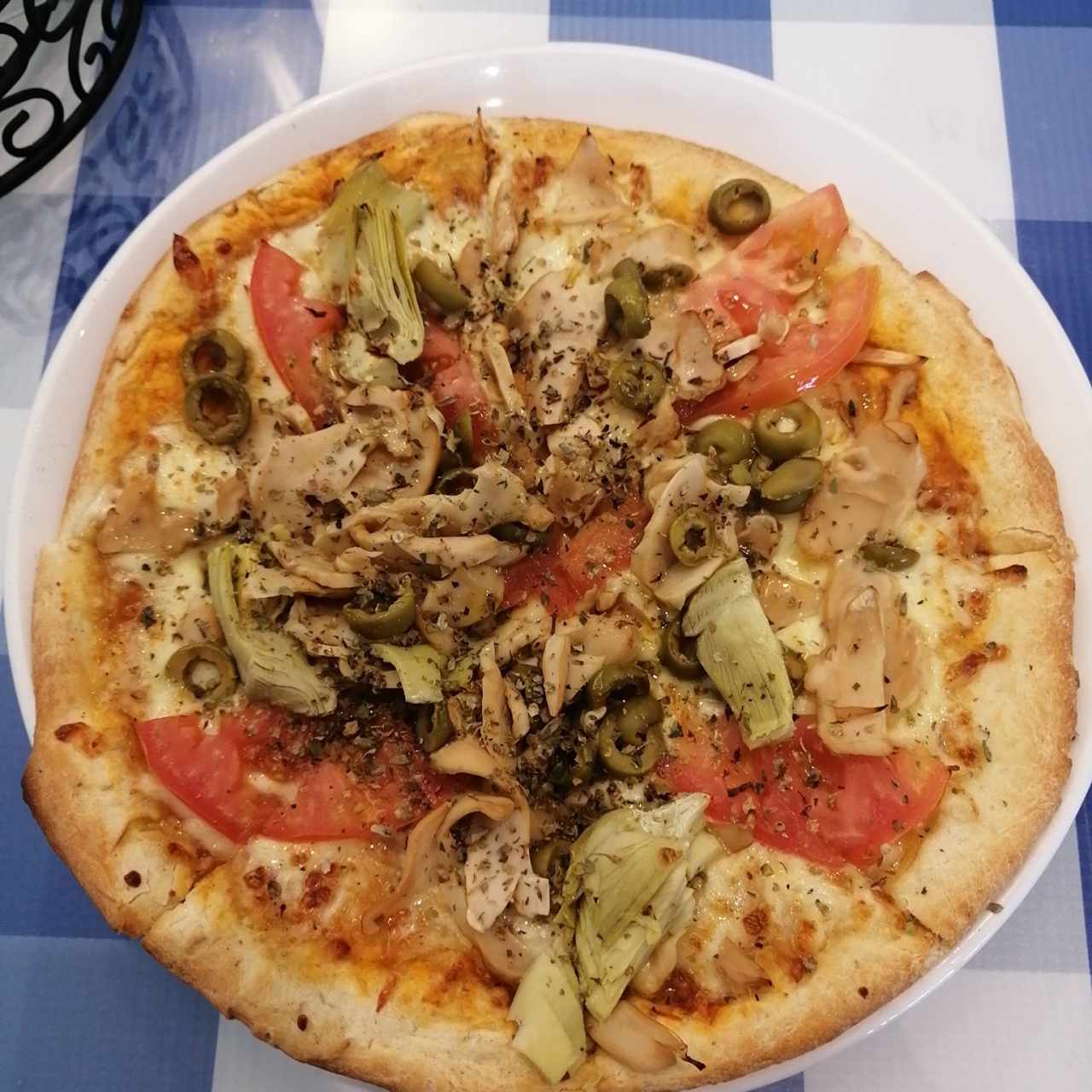 Pizza vegetariana