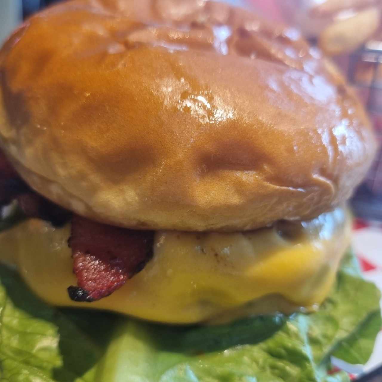 Hamburguesas - Cheese and Bacon