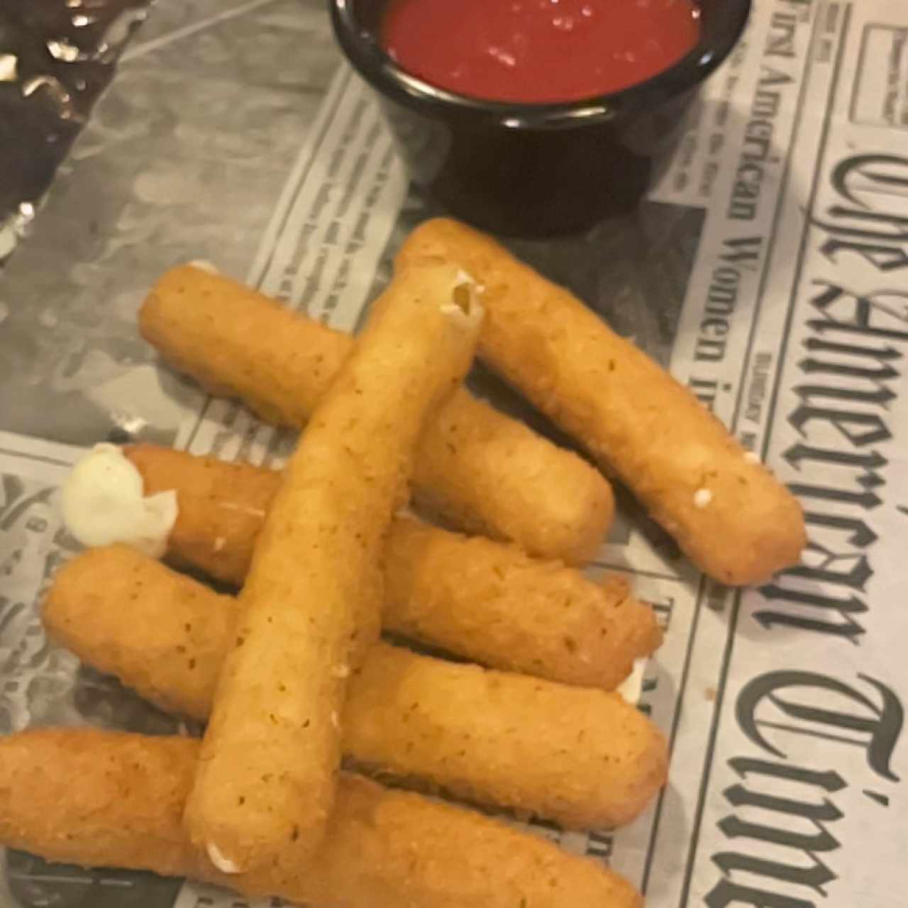 Entradas - Mozzarella Sticks