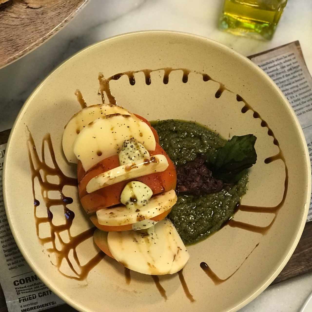 Ensalada Caprese a Nuestro Modo