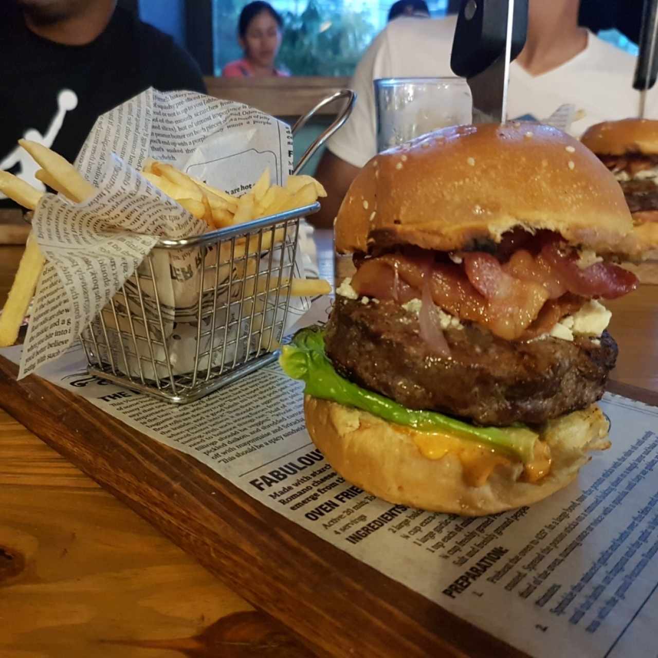 Blue CheseBurguer