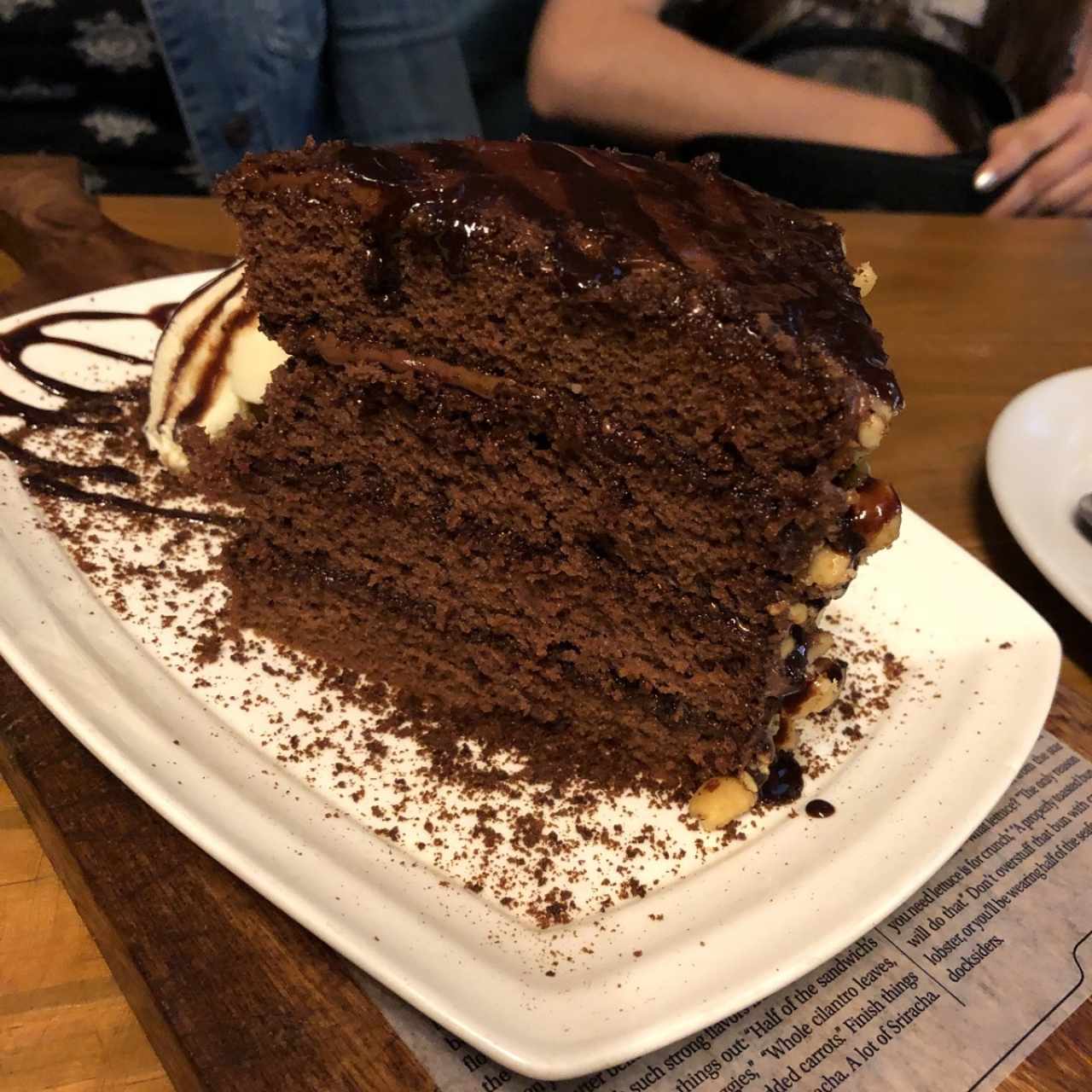 Hot Nutella Cake con Helado