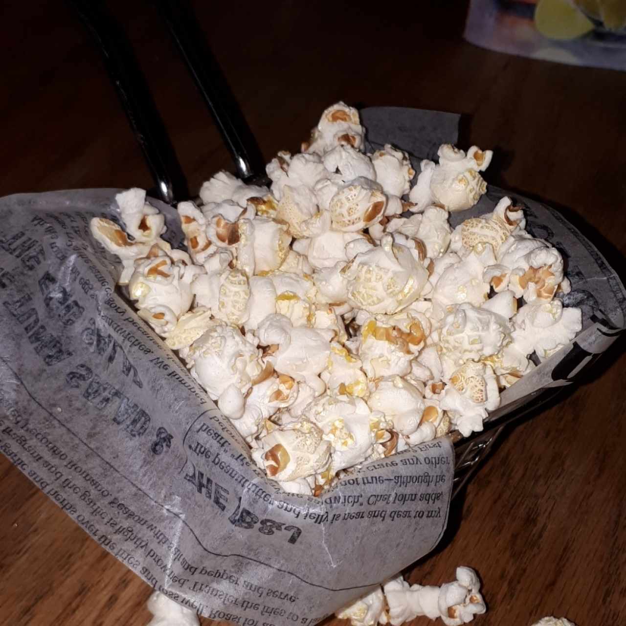 Pop Corn mientras esperas la comida💕