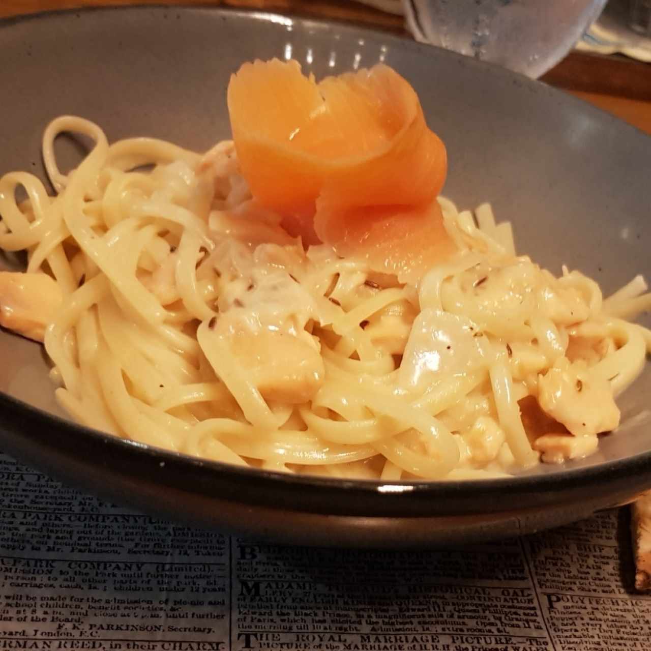 Pasta - Linguine al Salmón