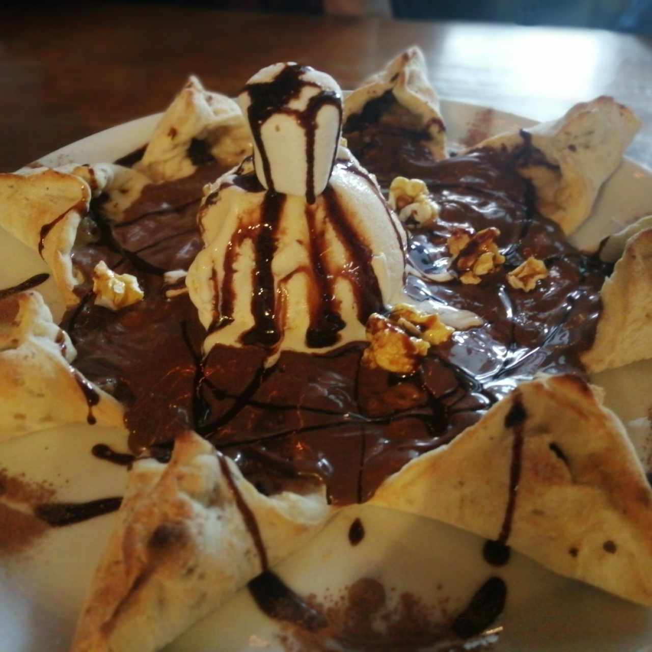 Hot Nutella Cake con Helado