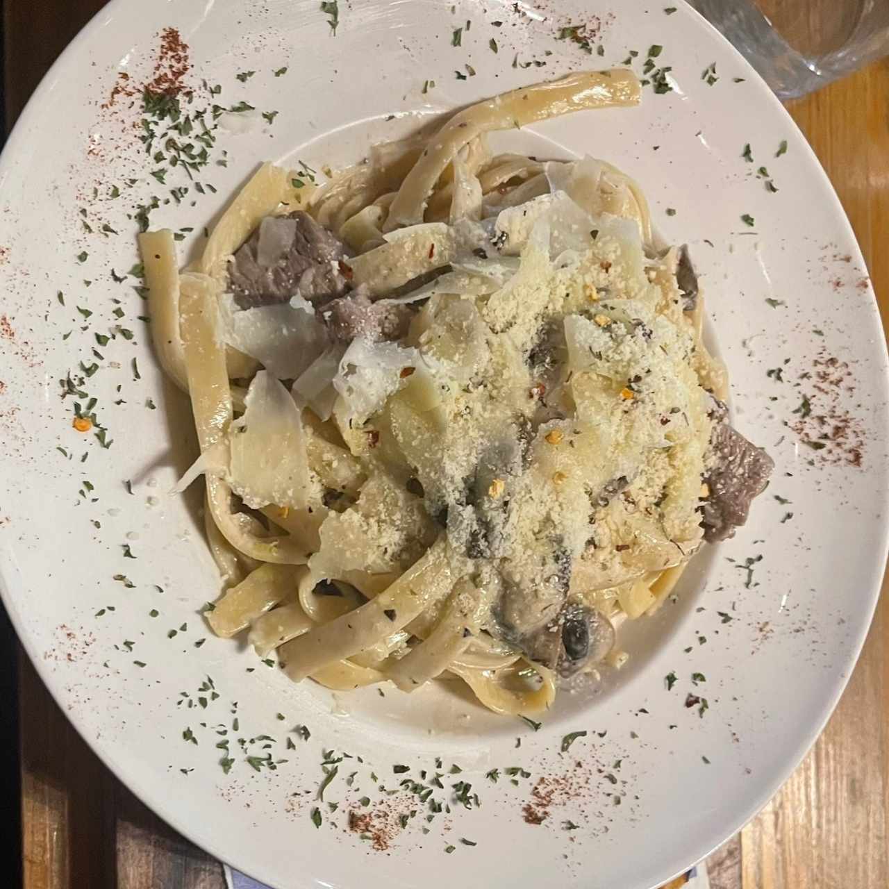 Fetuccini tartufo 