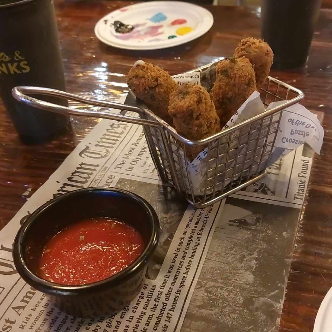 Entradas - Mozzarella Sticks