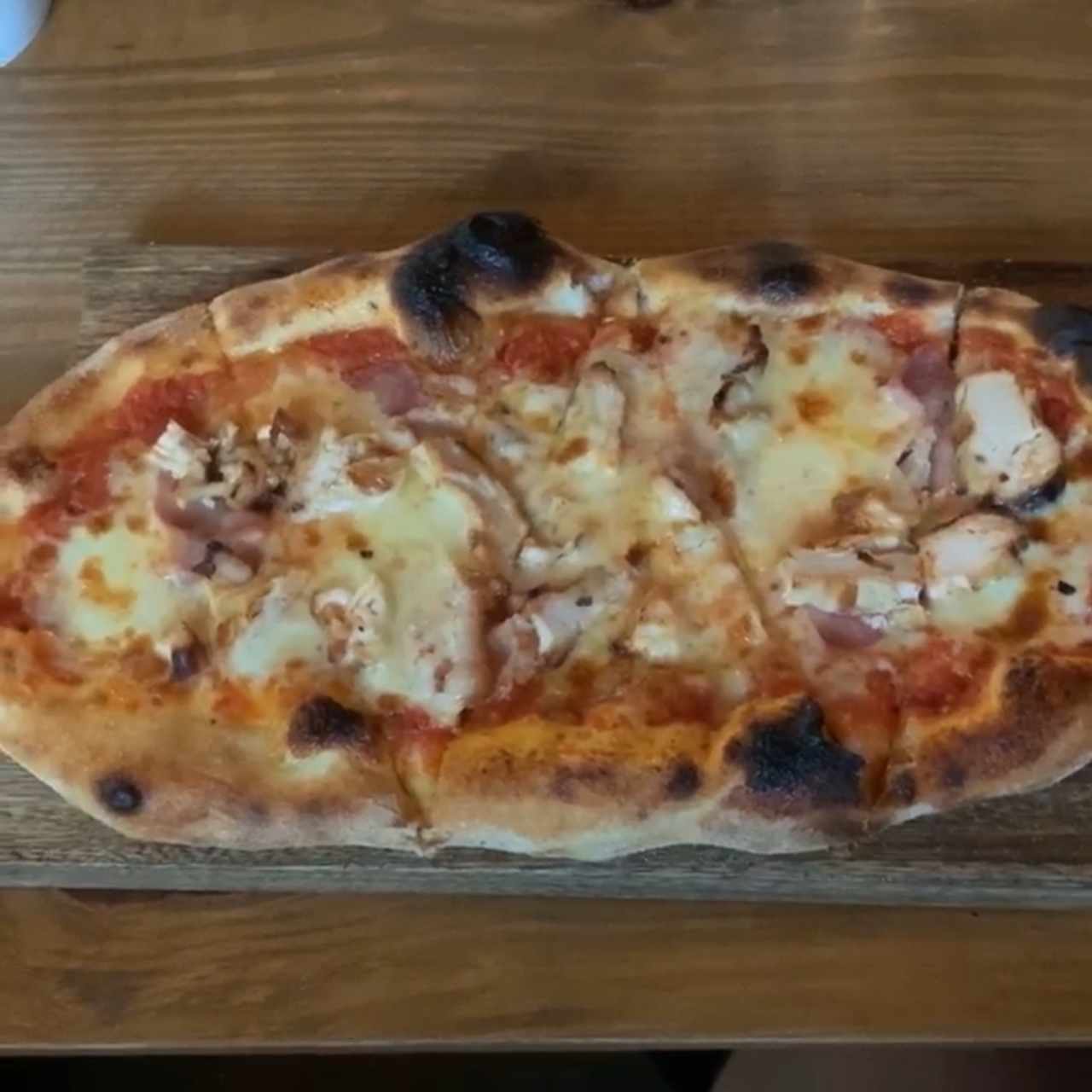 pizza de pollo