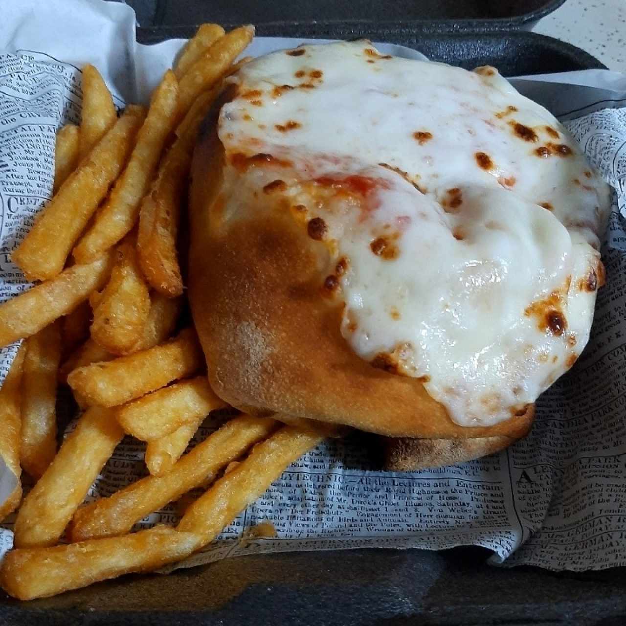 Pizza Burguer - Pepperoni Pizza Burguer