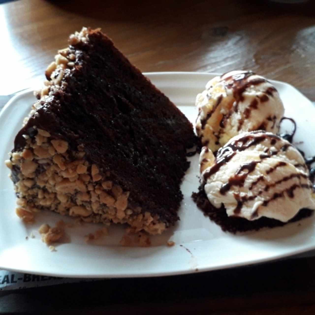 Hot Nutella Cake con Helado