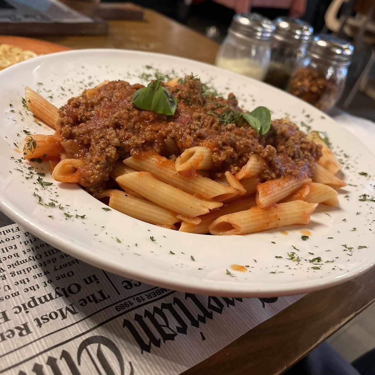 Pasta Bologna