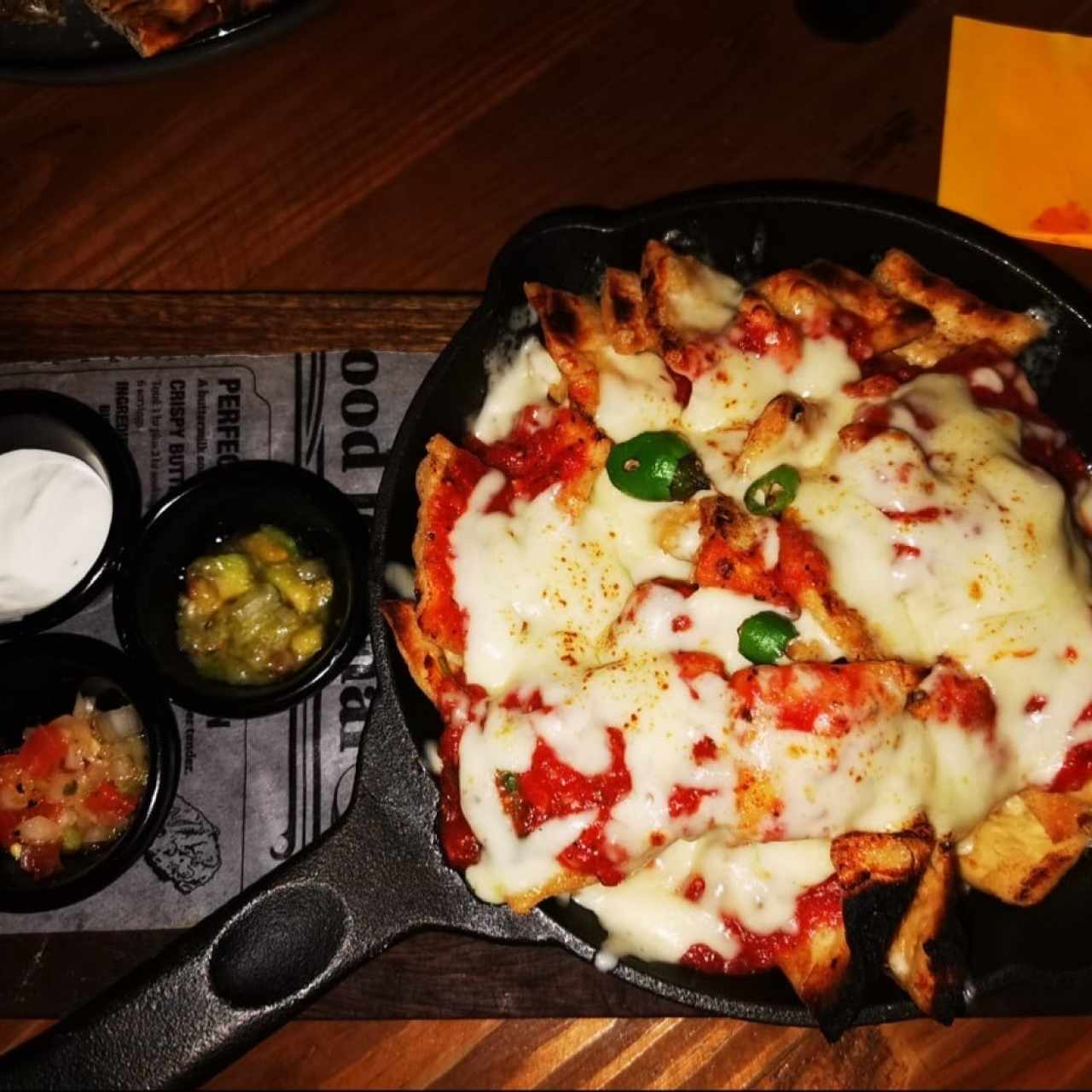 nachos de pizza 