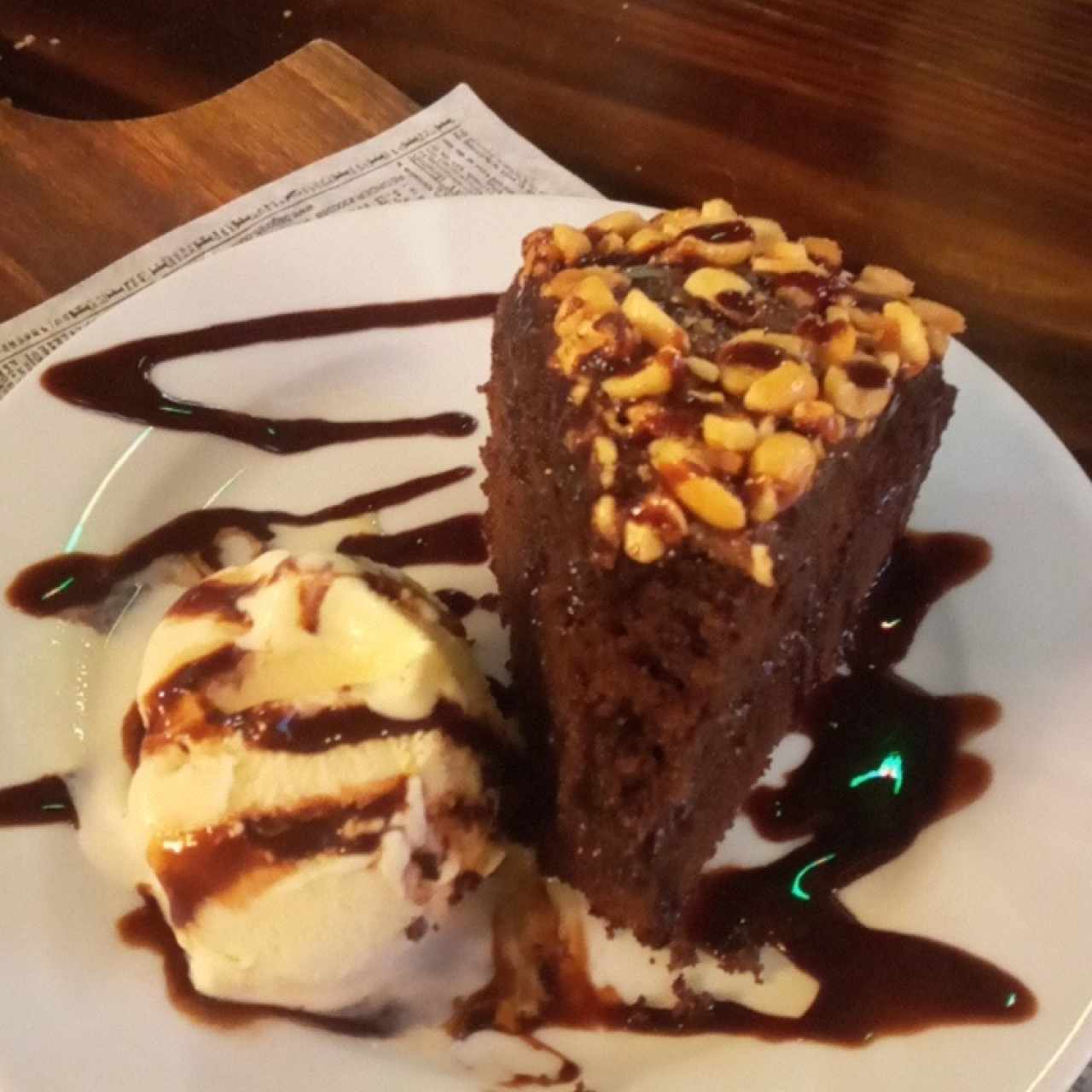 Hot Brownie con Helado