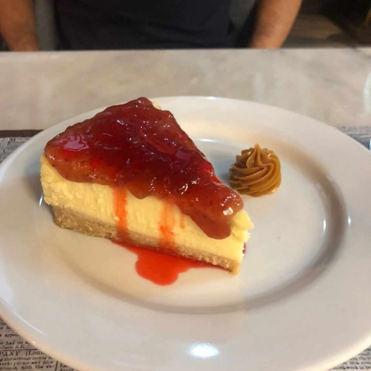 cheesecake de fresa 