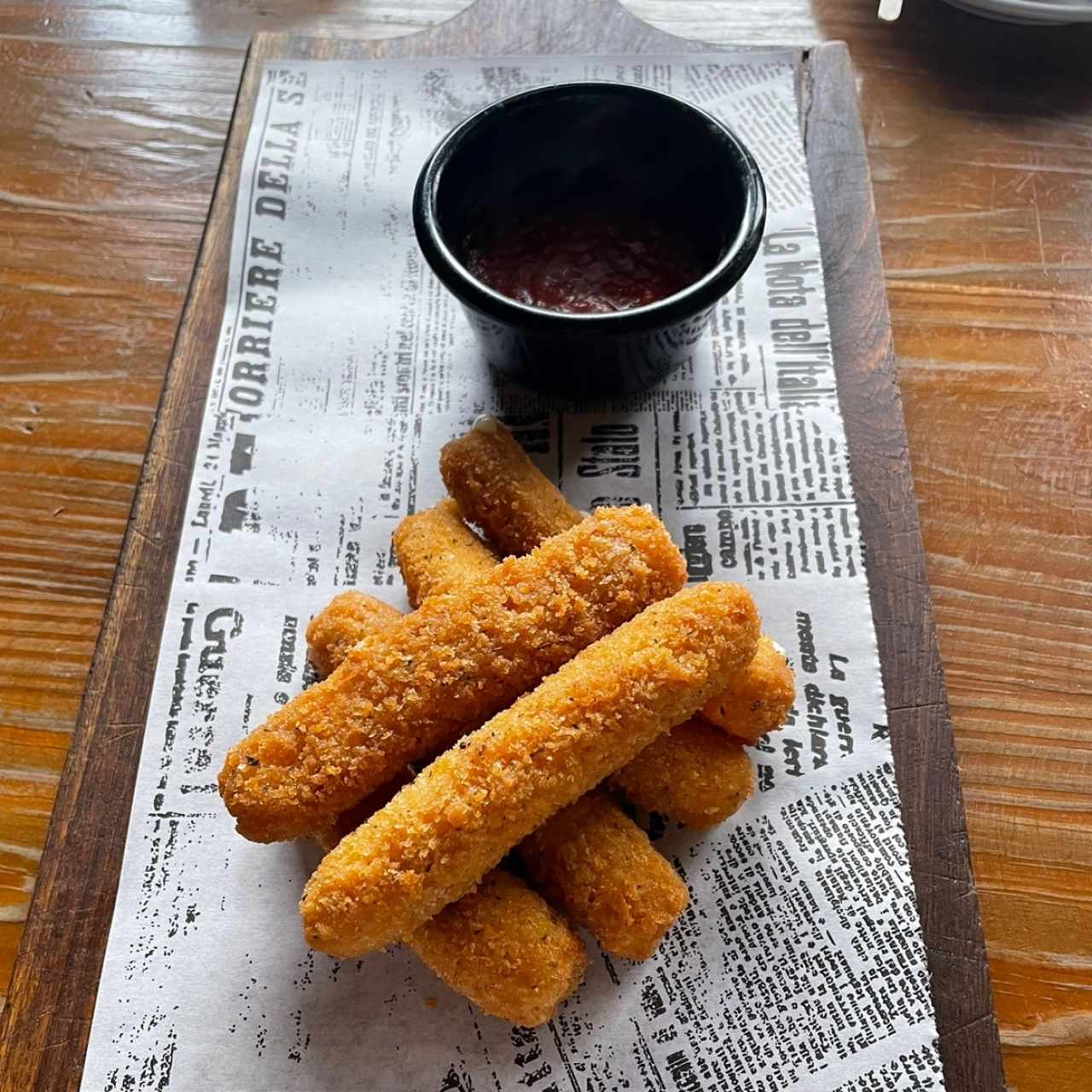 Entradas - Mozzarella Sticks