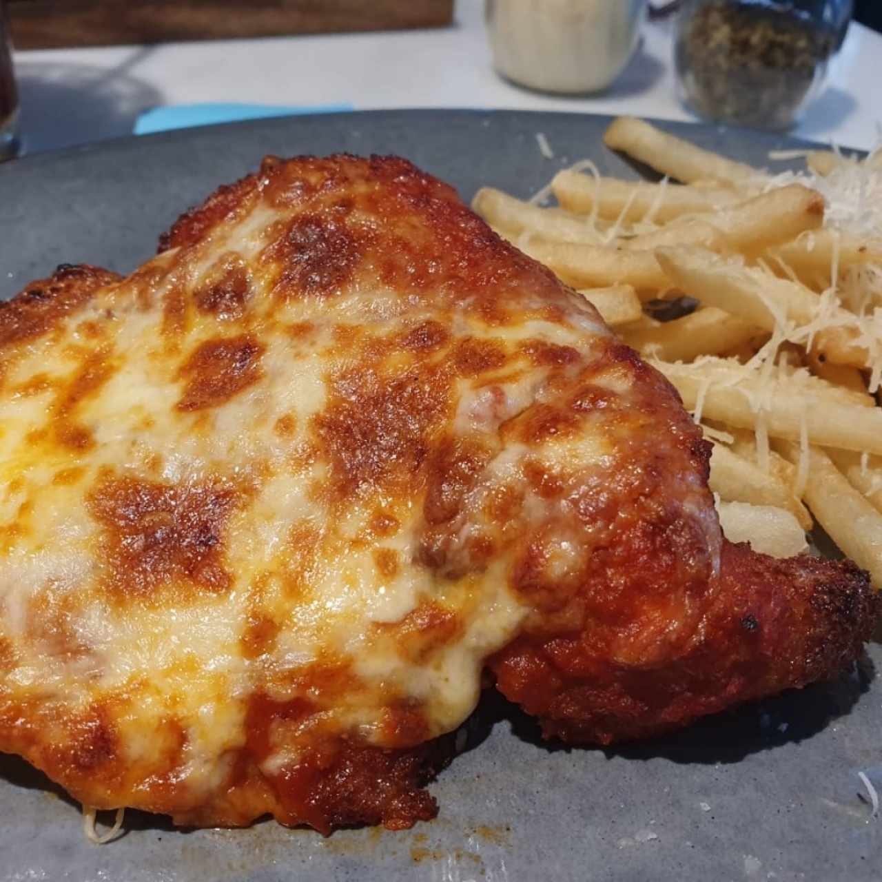 Mounster chicken parmigiana