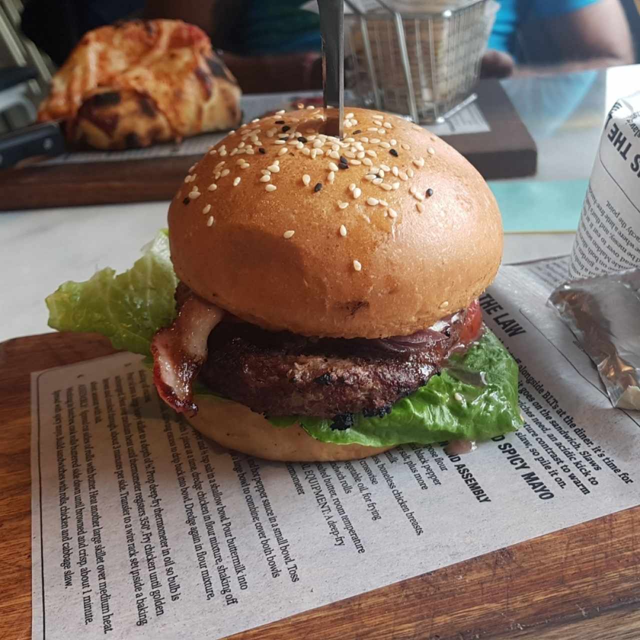 Blue CheseBurguer