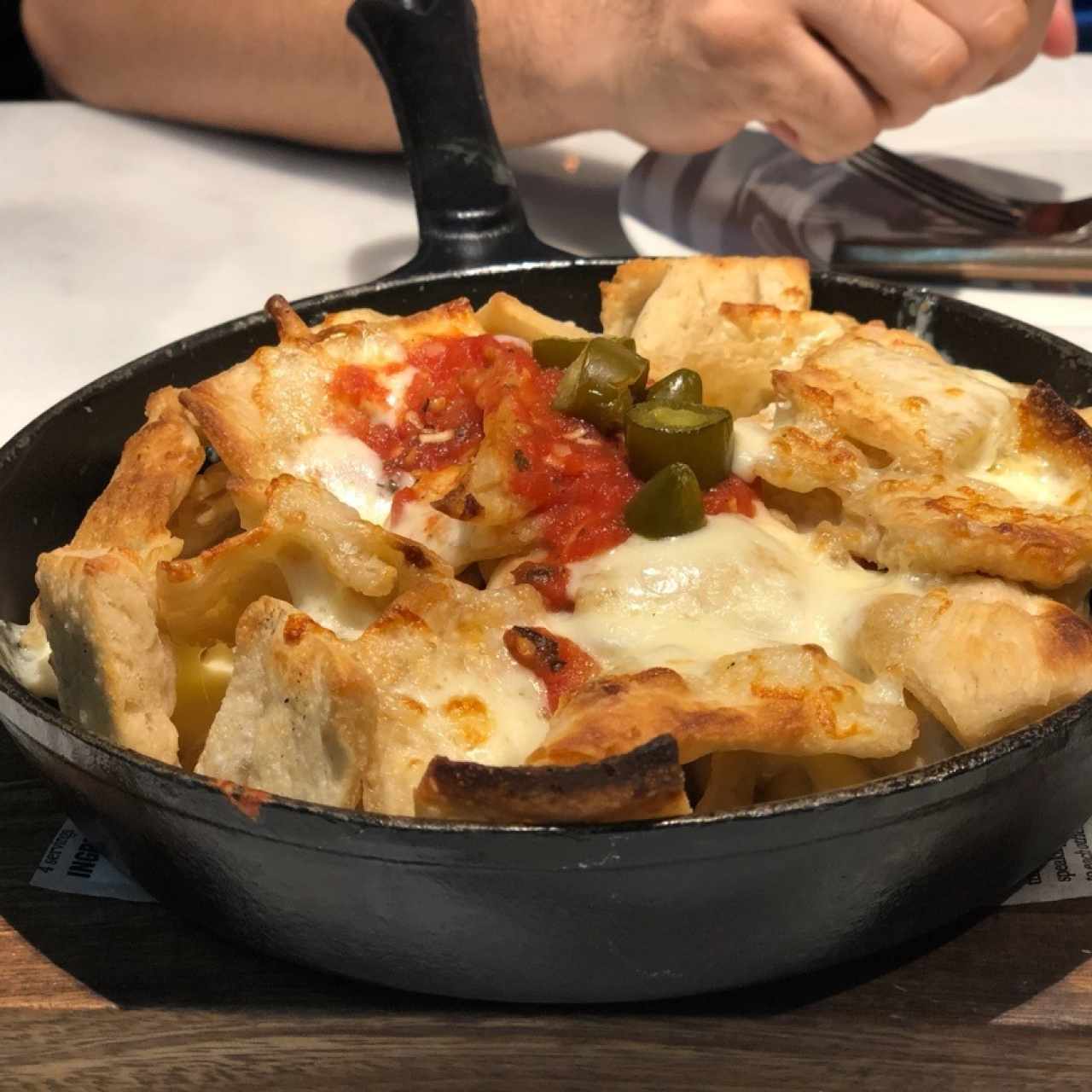 nachos de pizza 