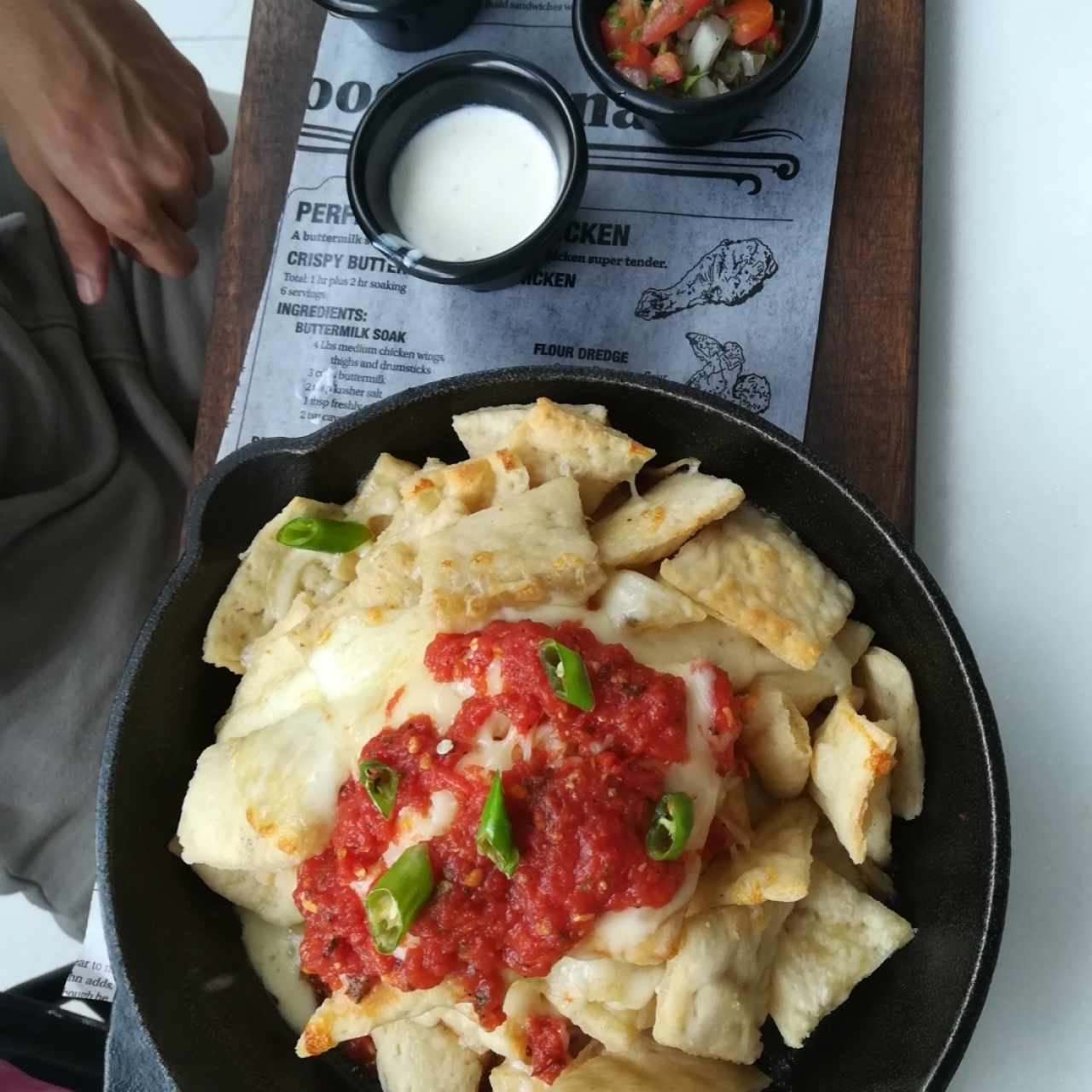 nachos de pizza