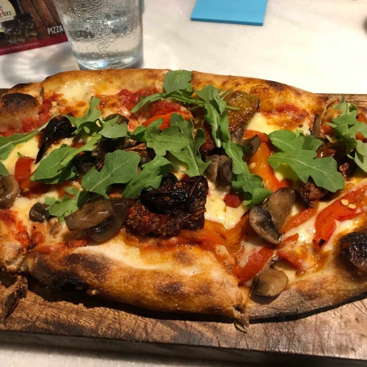 pizza veggie