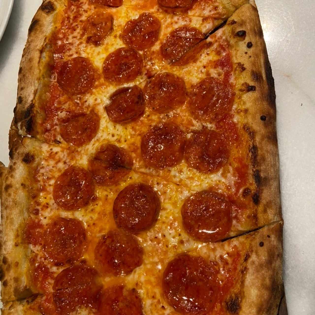 Full pepperoni