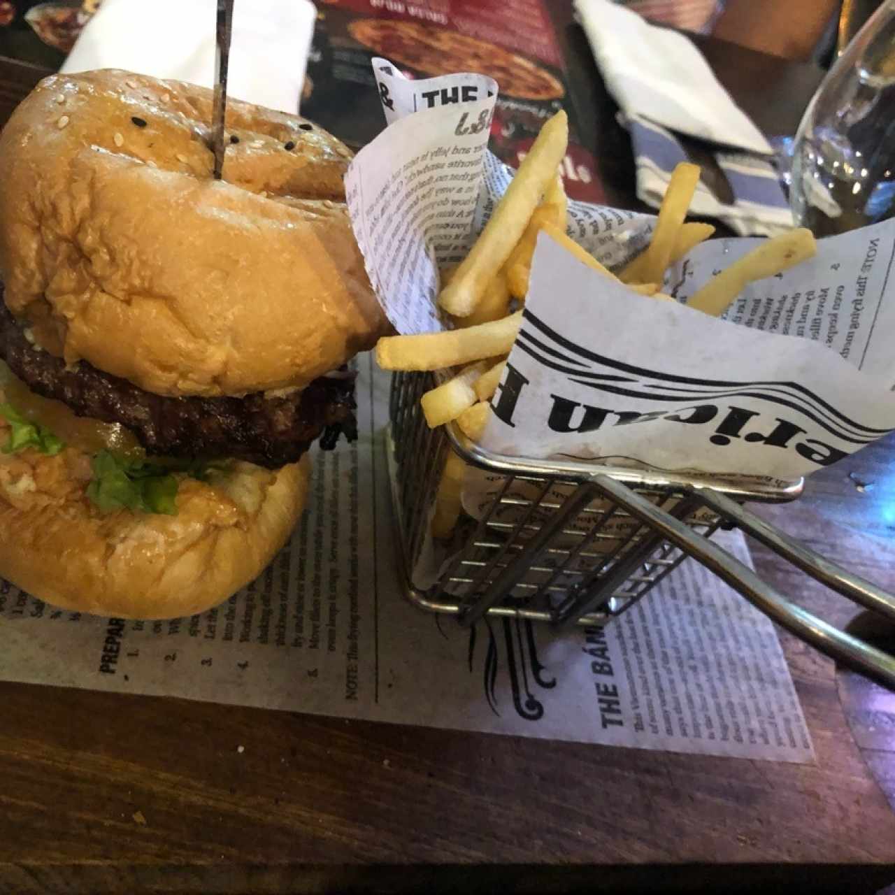 Blue CheseBurguer