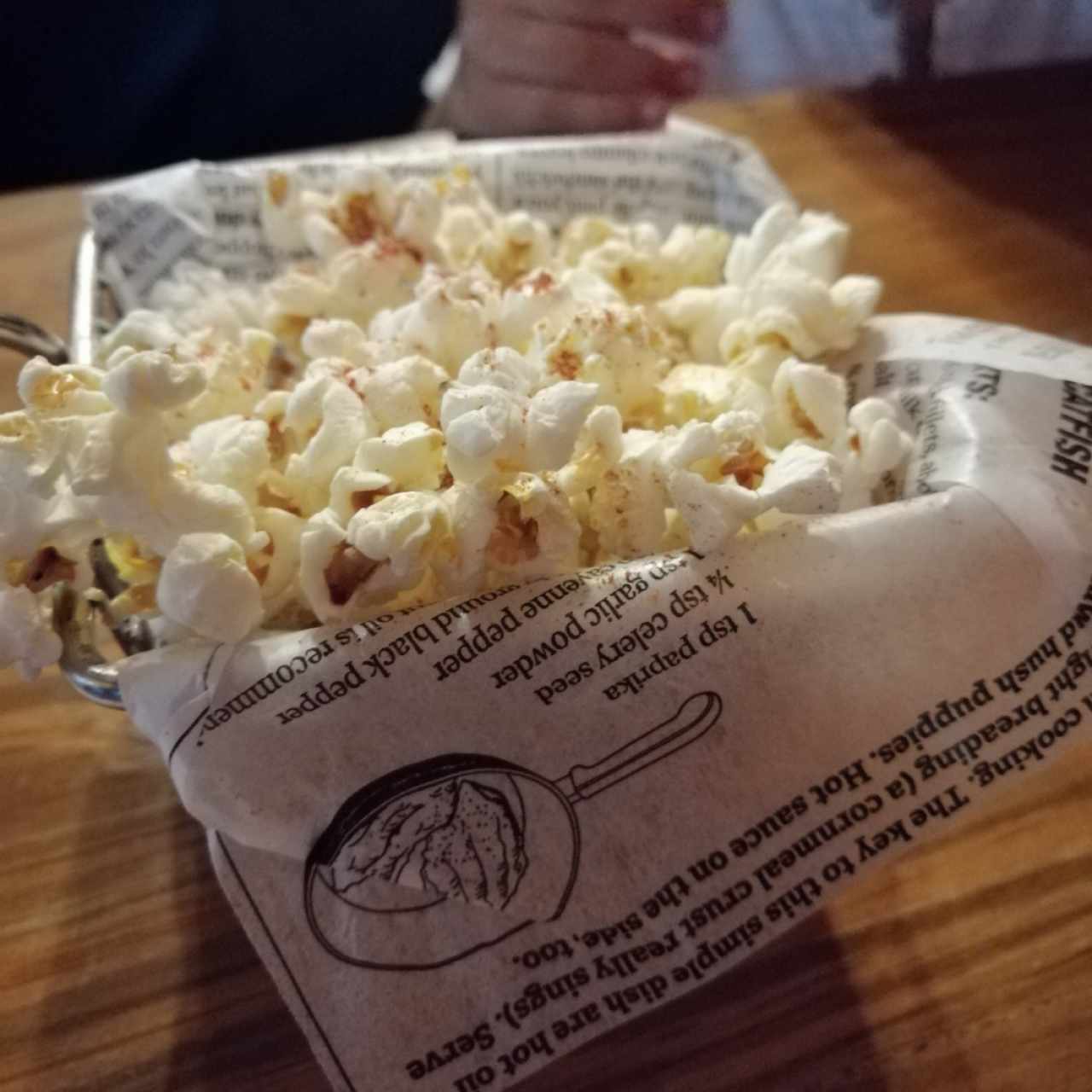 Palomitas de cortesía