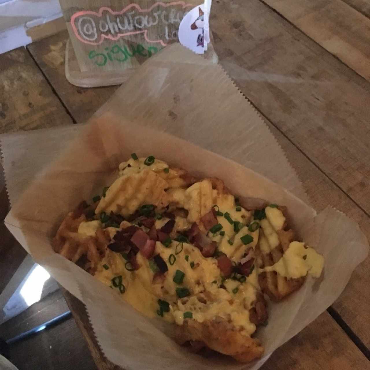 Acompañamientos - Cheese Bacon Fries