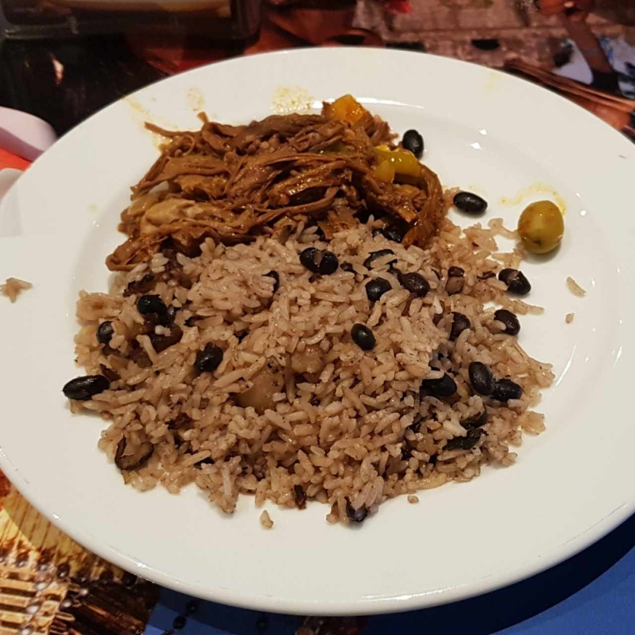 Arroz de Frijol de Palo con ropavieja