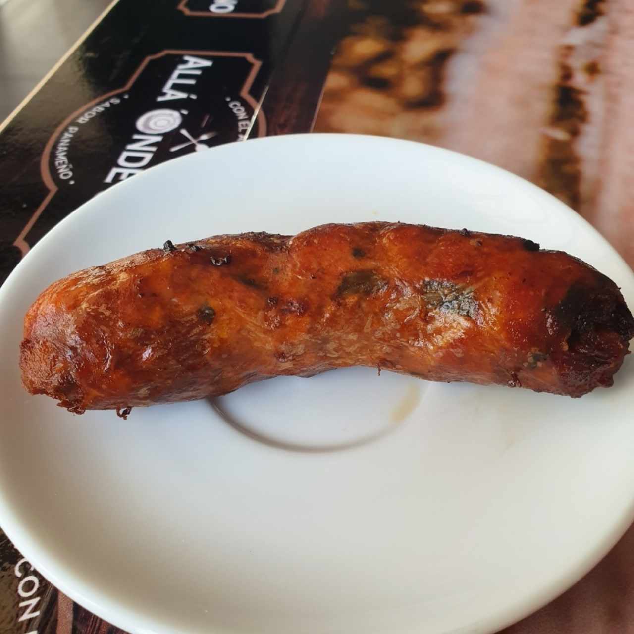 chorizo tipo tableño.