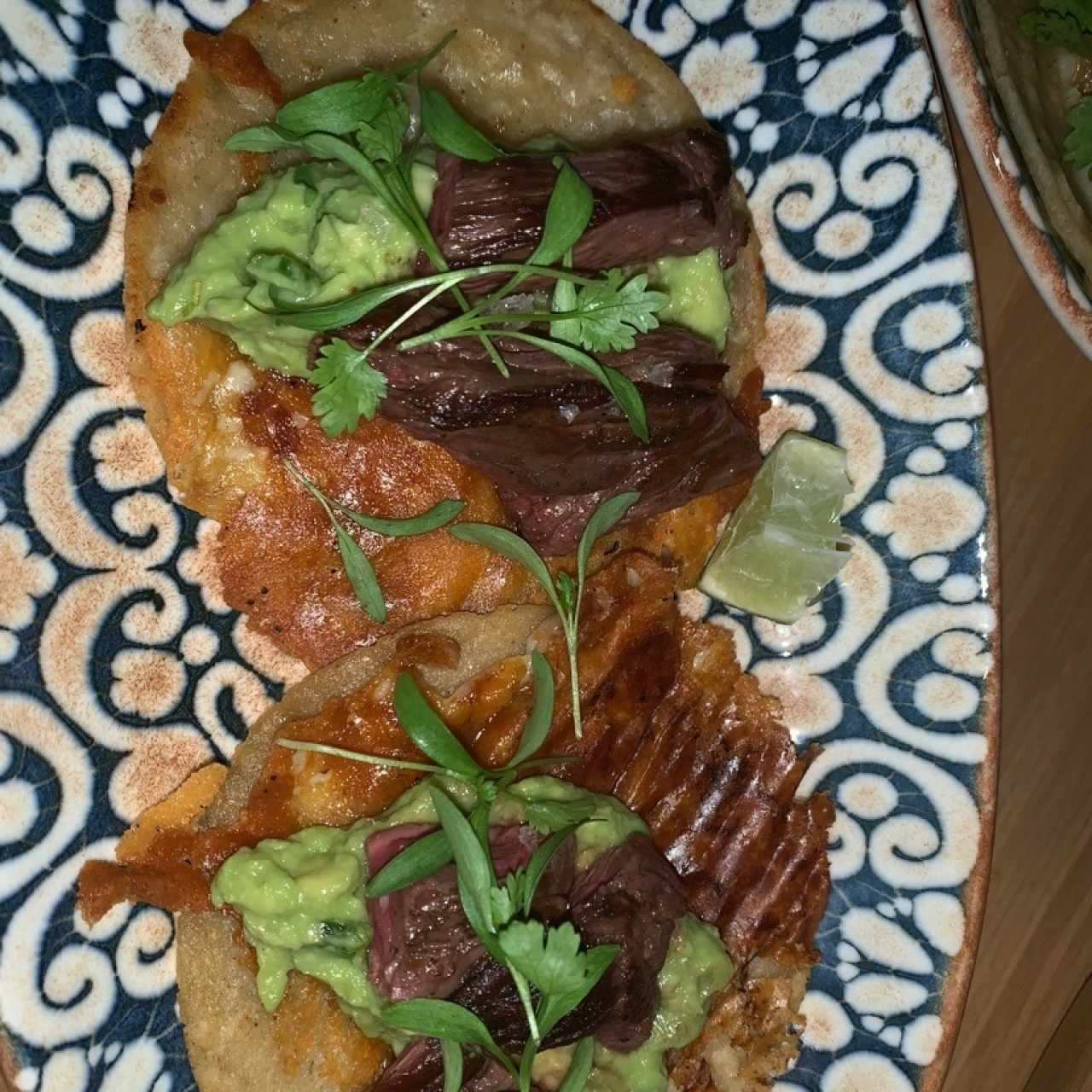 Tacos de entraña 