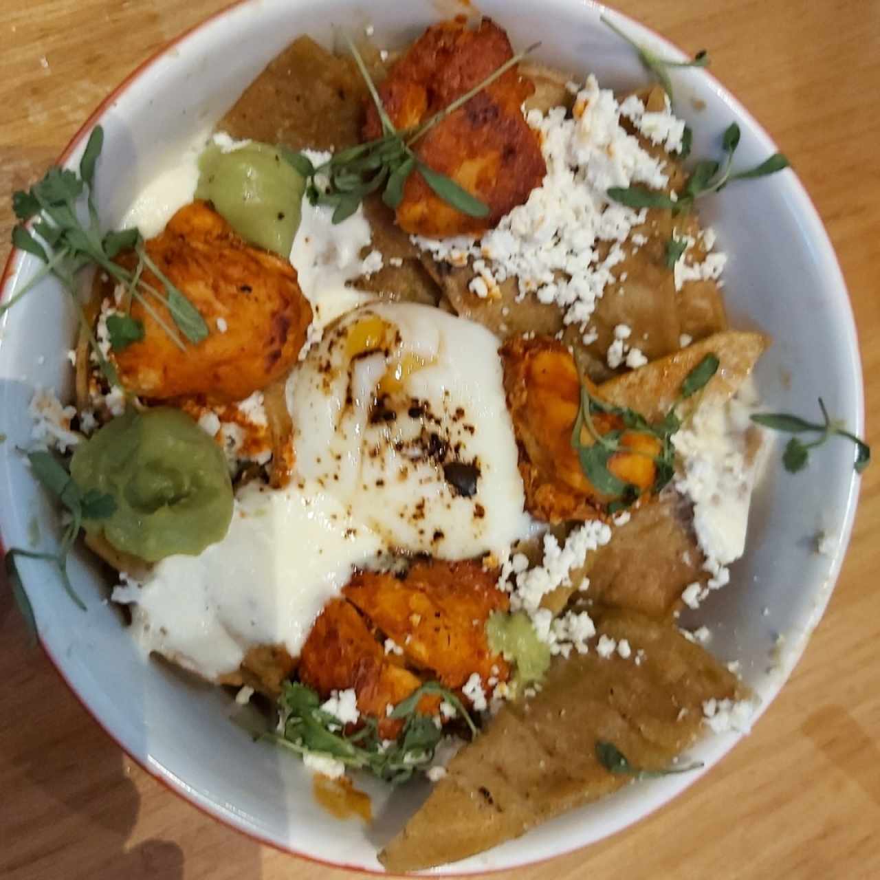 chilaquiles en salsa verde