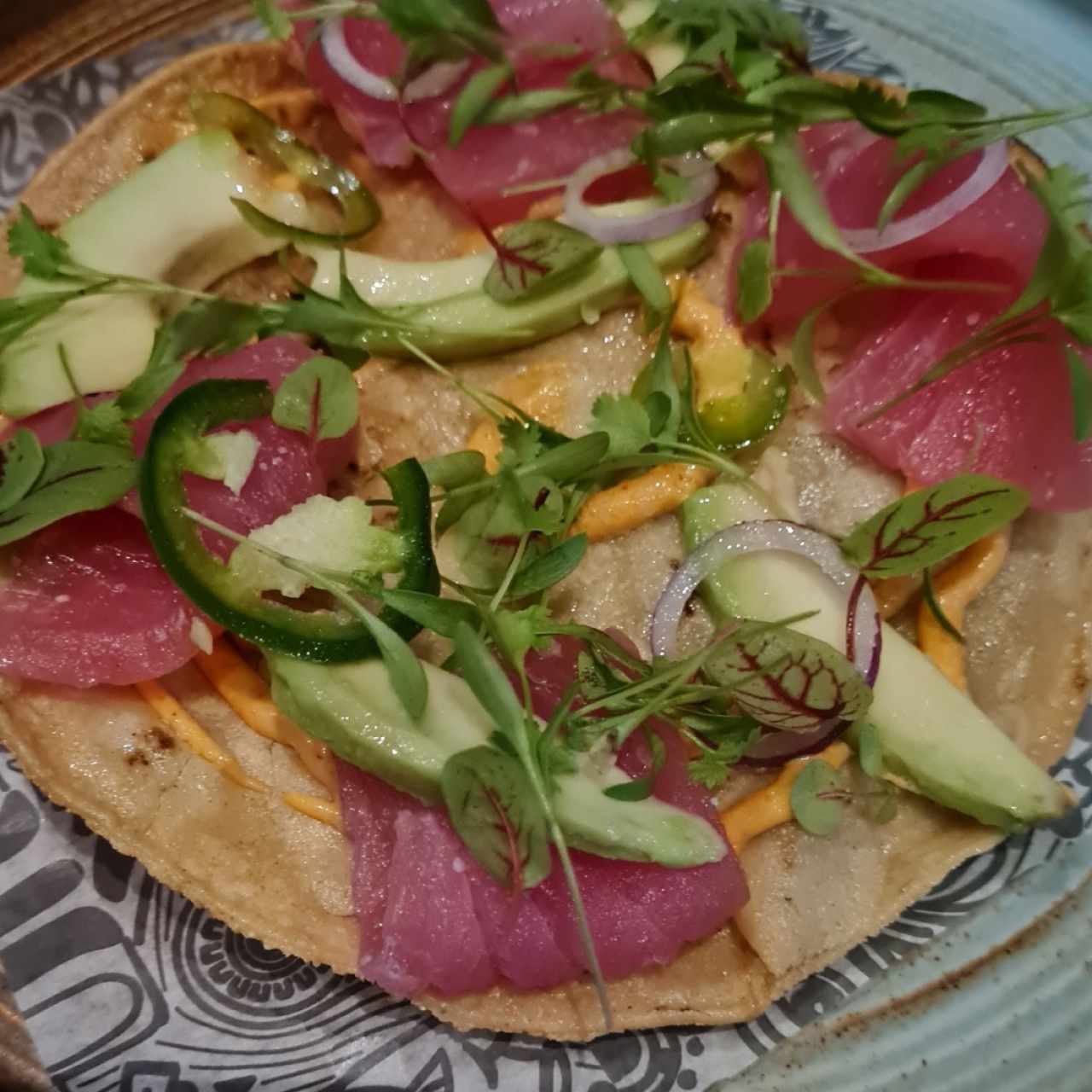 Tostada de Atún