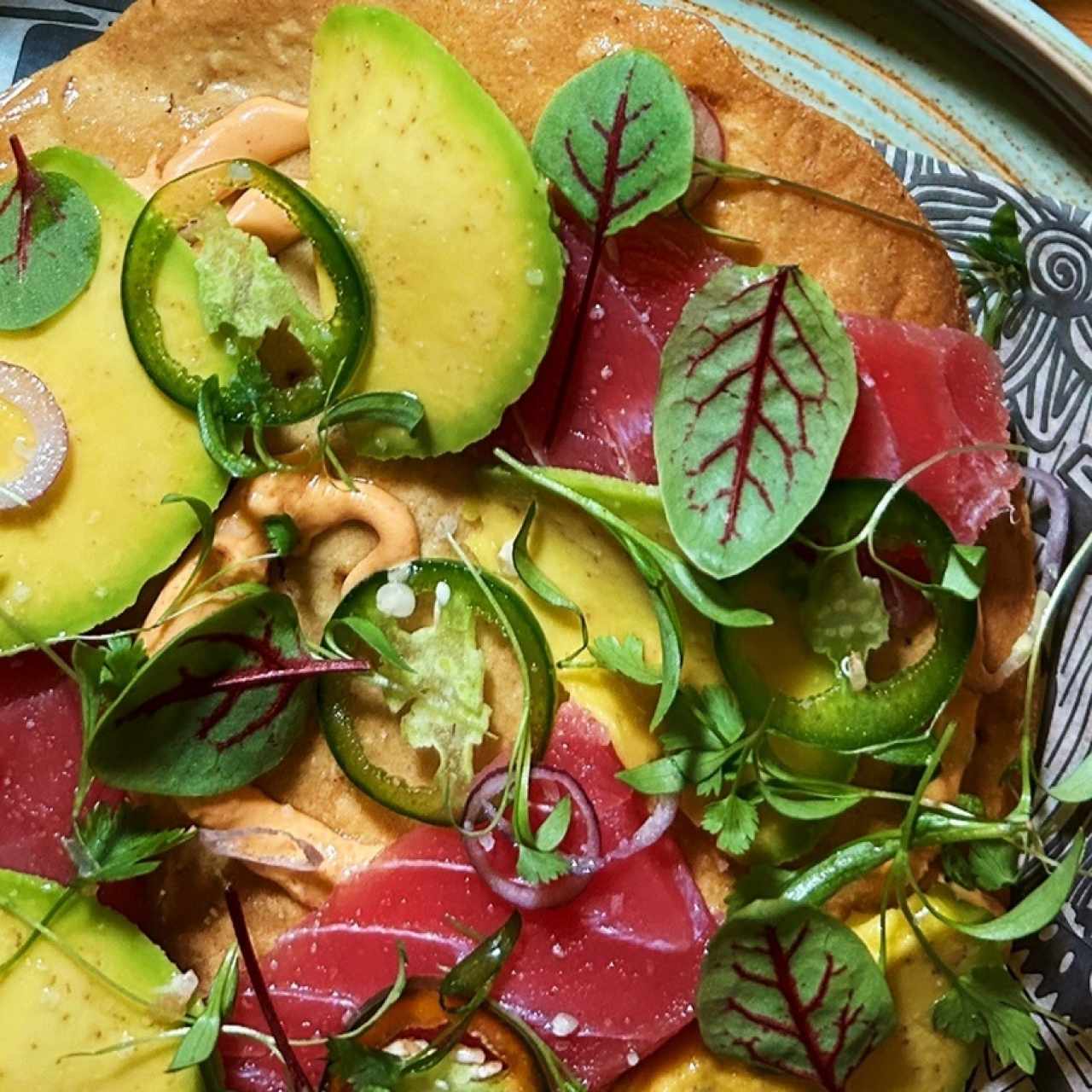 Tostada de Atún