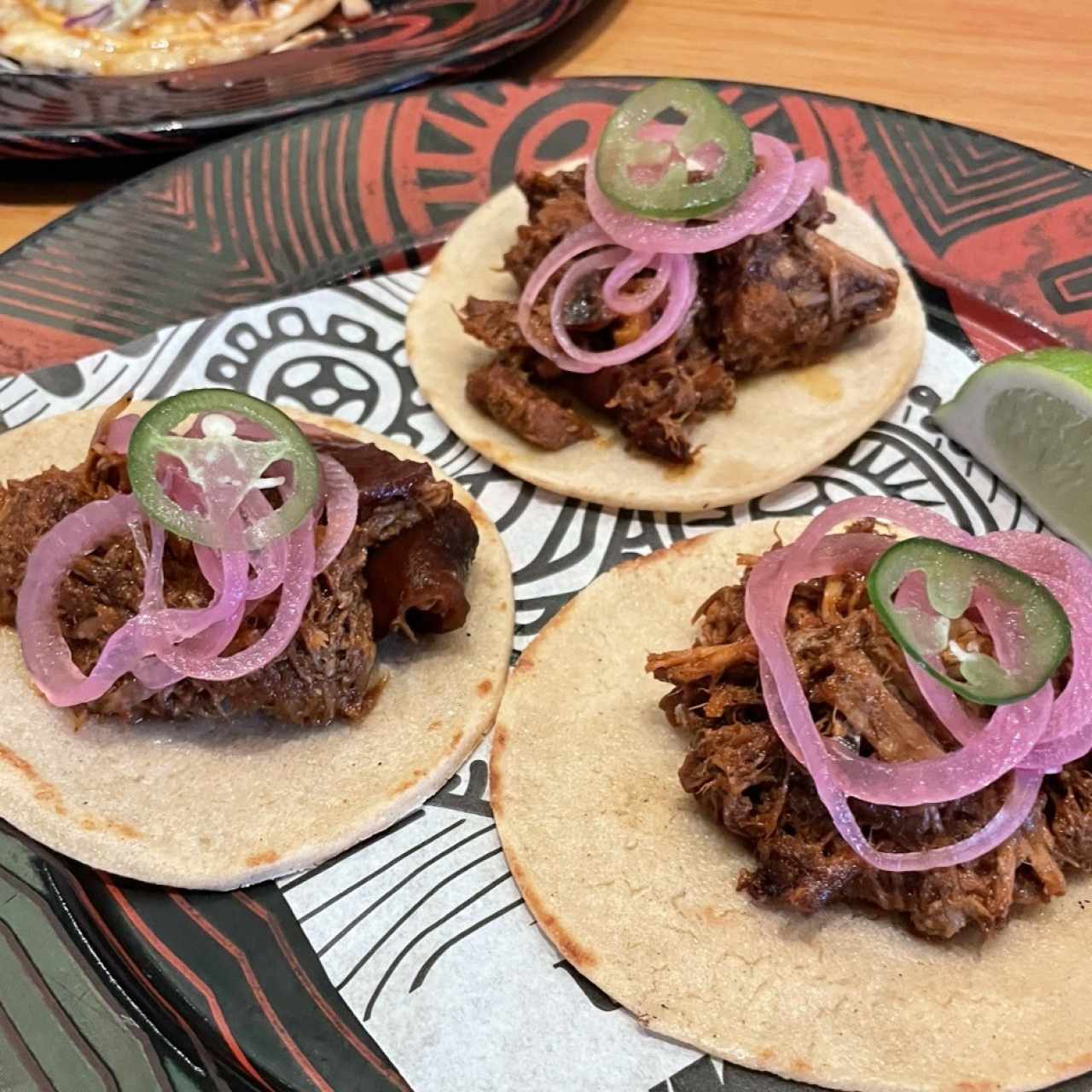 Taco de cochinita Pibil 