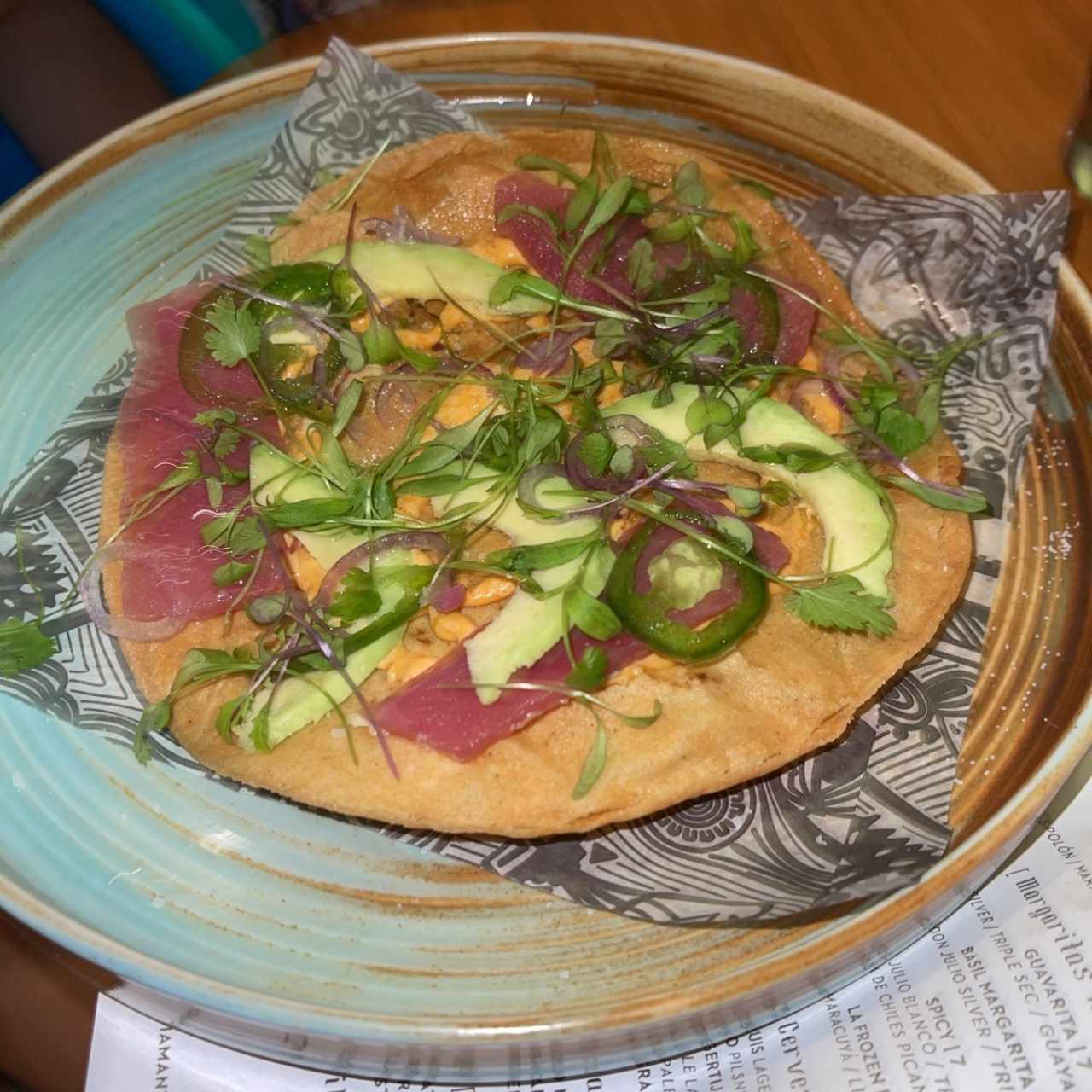 Tostada de Atún