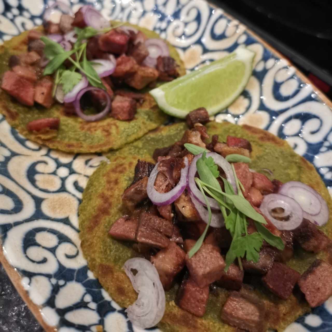 Tacos de Lengua