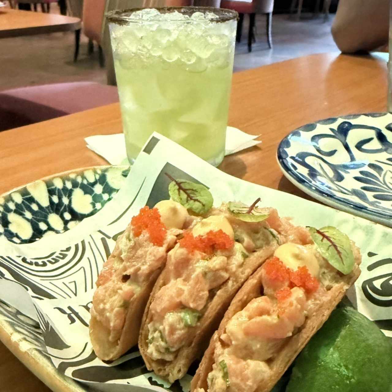Taco de Salmón