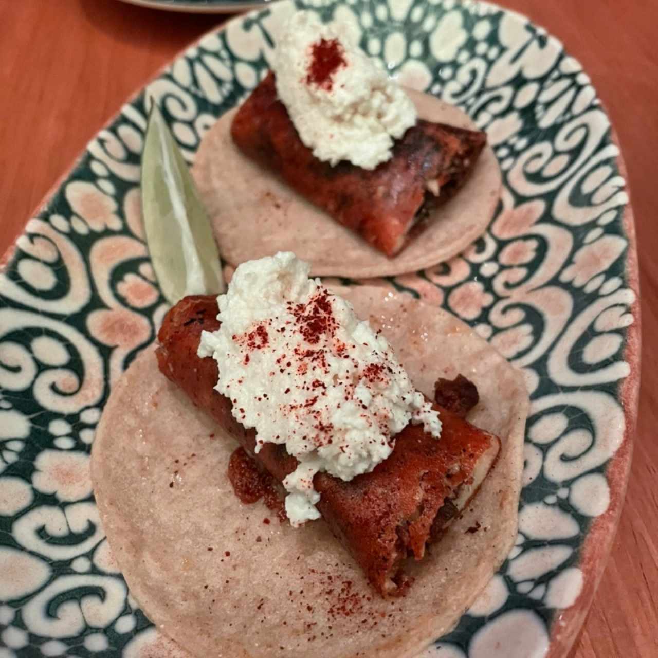 Taco de Chorizo