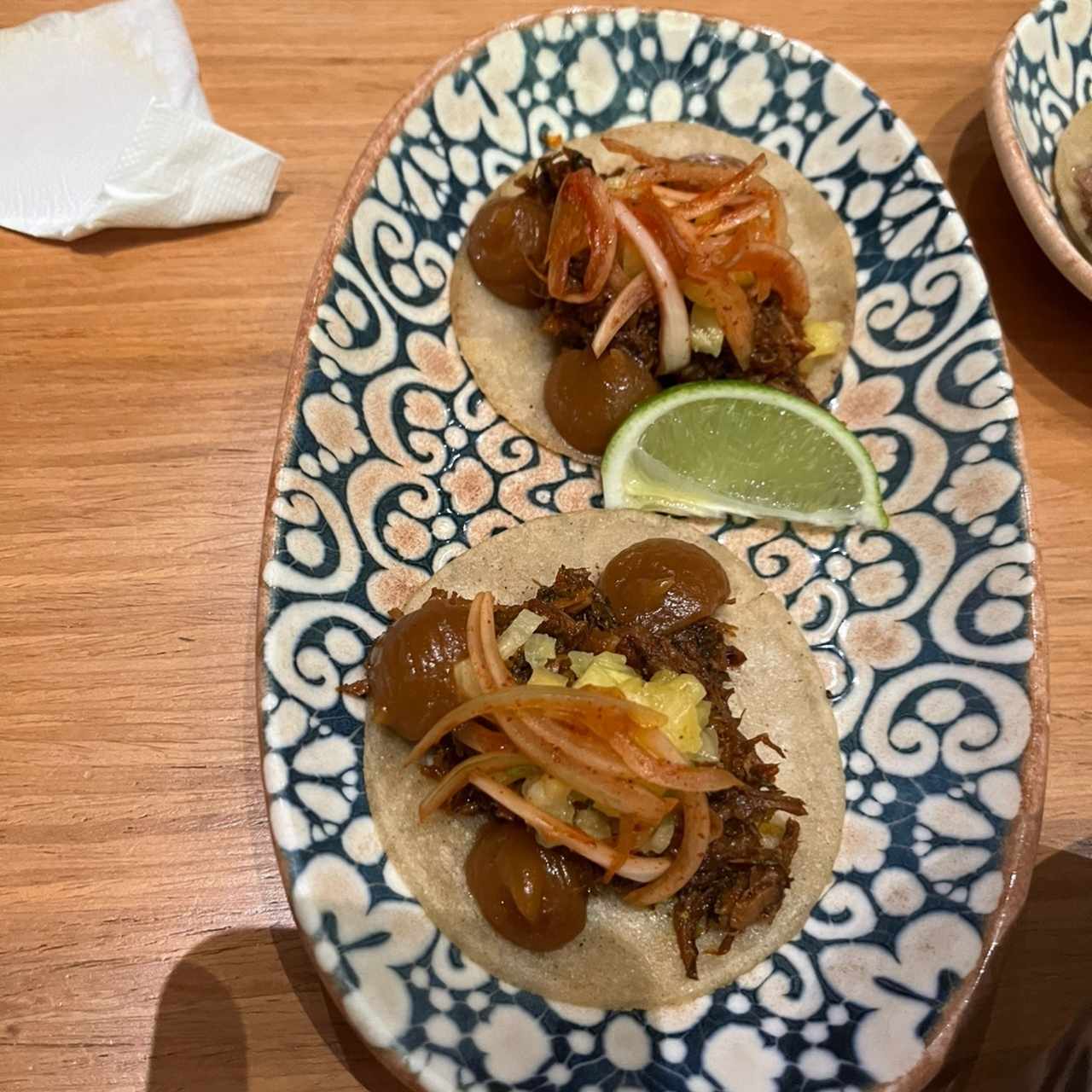 Taco de Chorizo