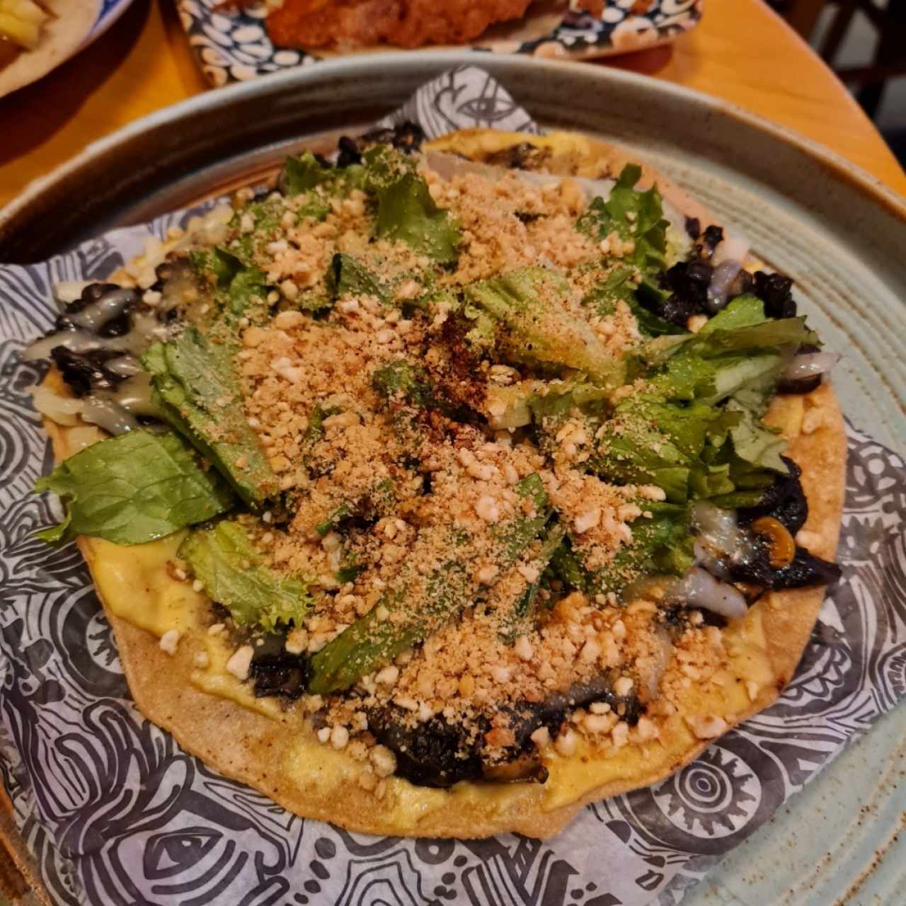 Tostada Wahaka