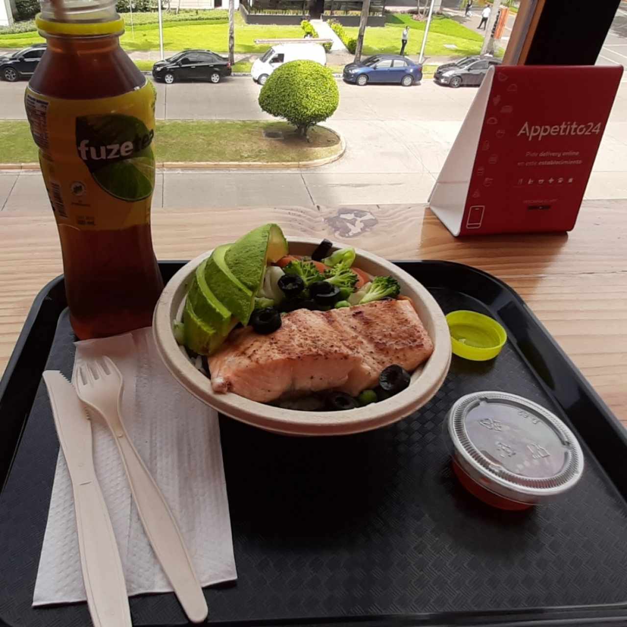 bols con salmón 